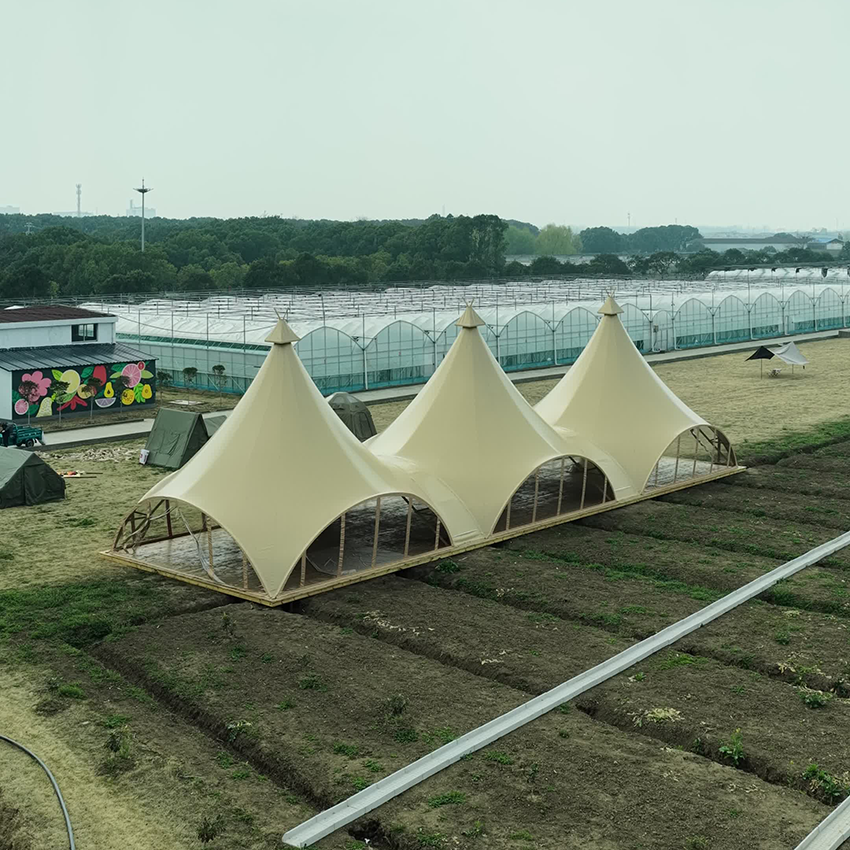 Triple Skydome Tent – Large Family Camping Tent with 3 Connected Domes - 图片 2