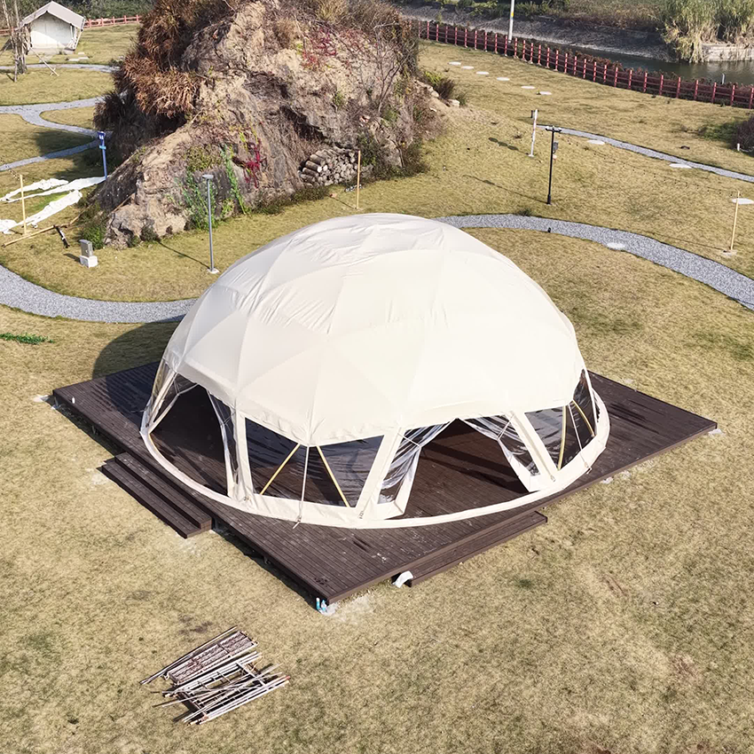 Geodesic Dome Tent for Camping & Events – Waterproof, Windproof, Easy Setup - 图片 4
