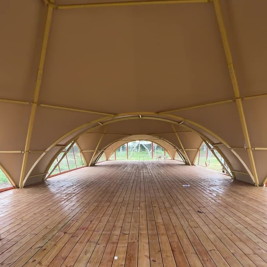 Triple Skydome Tent – Large Family Camping Tent with 3 Connected Domes - 图片 6