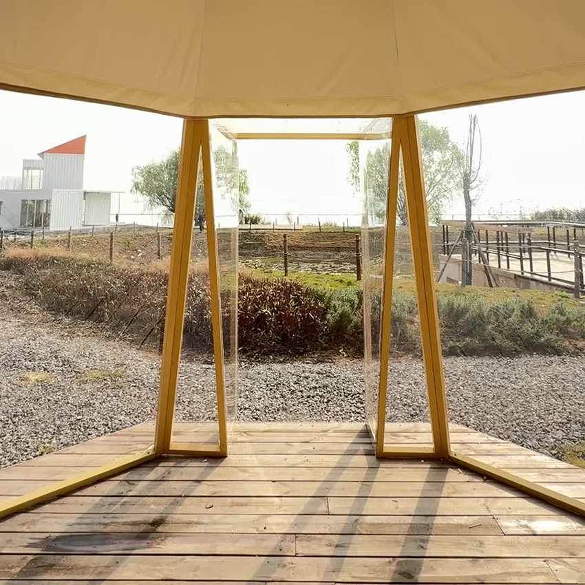 Scenic Campground Tipi Tent Custom Manufacture - 图片 5