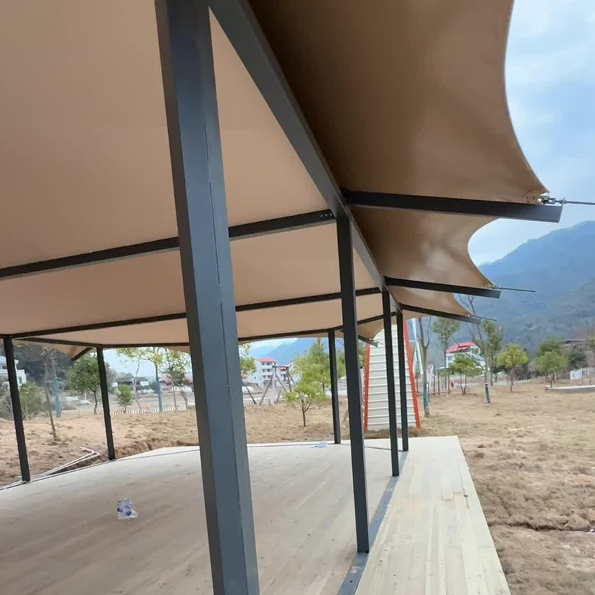 Double Peak Glamping Tent – Wild Luxury Twin-Peak Safari Tent for Resort & Eco-Lodge (Wholesale) - 图片 5