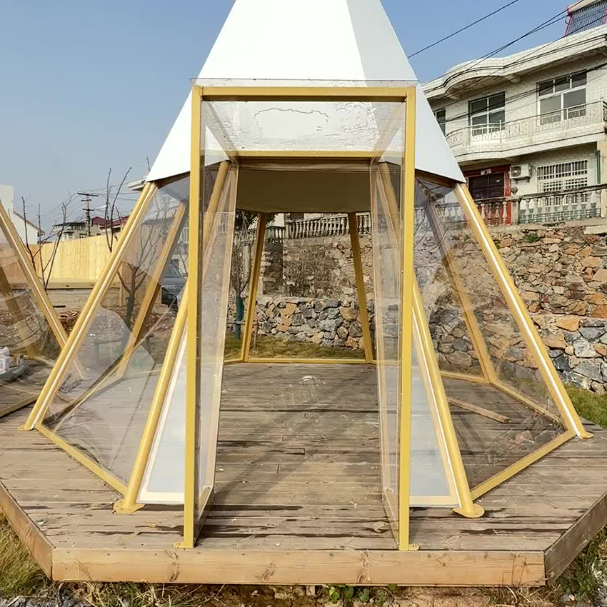 Scenic Campground Tipi Tent Custom Manufacture - 图片 4