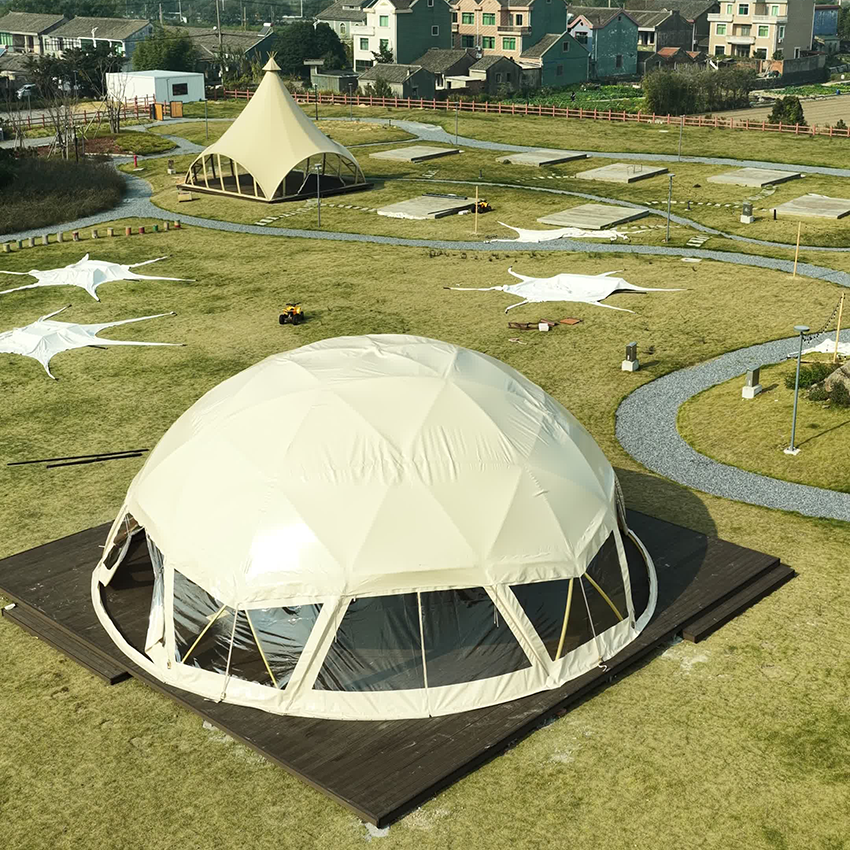 Geodesic Dome Tent for Camping & Events – Waterproof, Windproof, Easy Setup - 图片 5