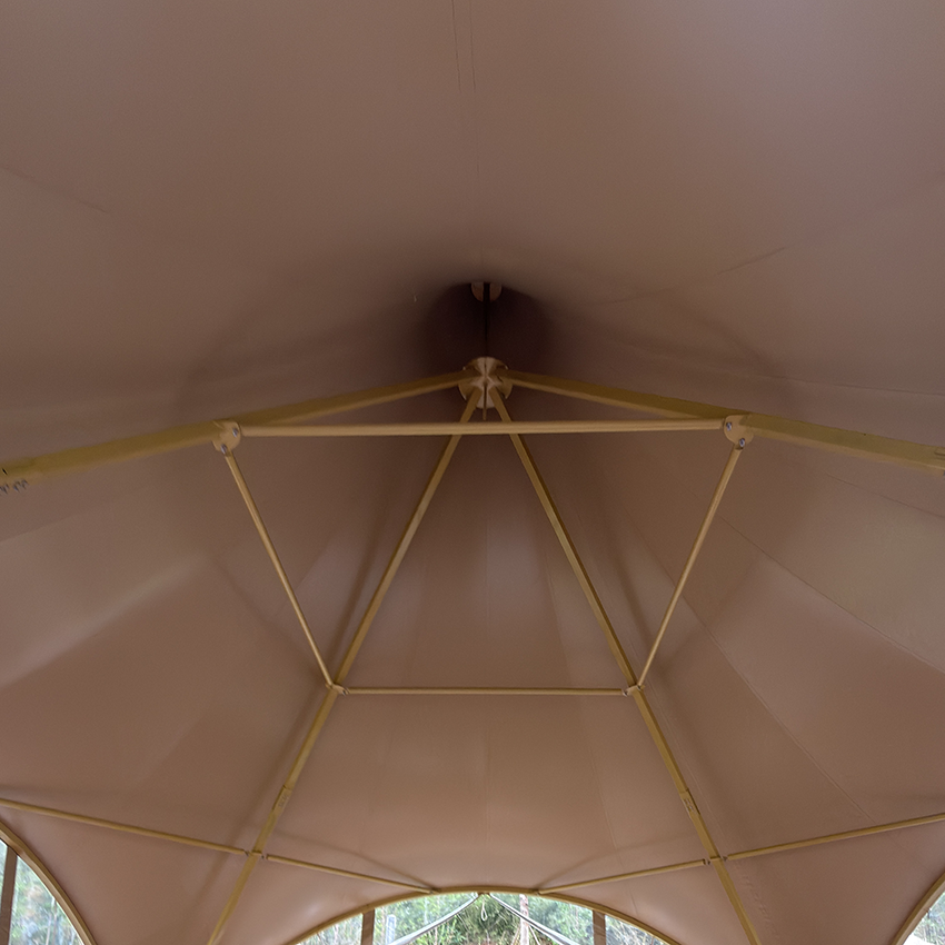 Luxury Single Peak Eco-Resort Dome Tent | Large Outdoor Glamping Safari Tent for Camping Site - 图片 5