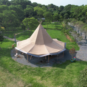 Large Luxury Tipi Tent (Hat Tent), Perfect for Scenic Campsites and Resorts