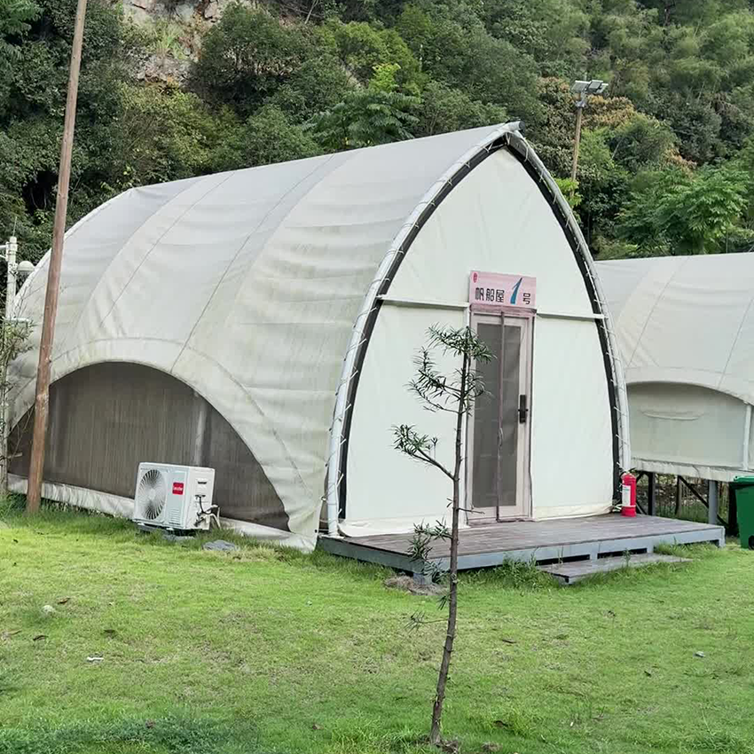 Custom Sailboat Tent Hotels for Resorts, Campsites & Eco-Tourism - 图片 2