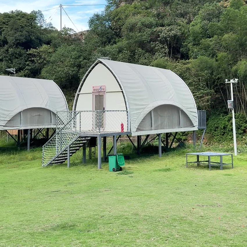 Custom Sailboat Tent Hotels for Resorts, Campsites & Eco-Tourism