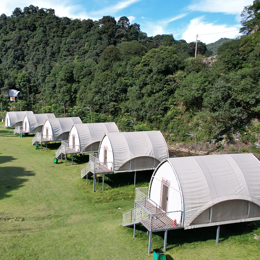 Custom Sailboat Tent Hotels for Resorts, Campsites & Eco-Tourism - 图片 4