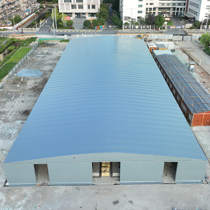 Large Span Industrial Storage Tent | Heavy Duty Factory Warehouse Canopy Manufacturer - Image 2