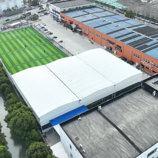 Electric retractable canopy for the stadium factory direct sales - All-Weather Motorized Sports Roof System