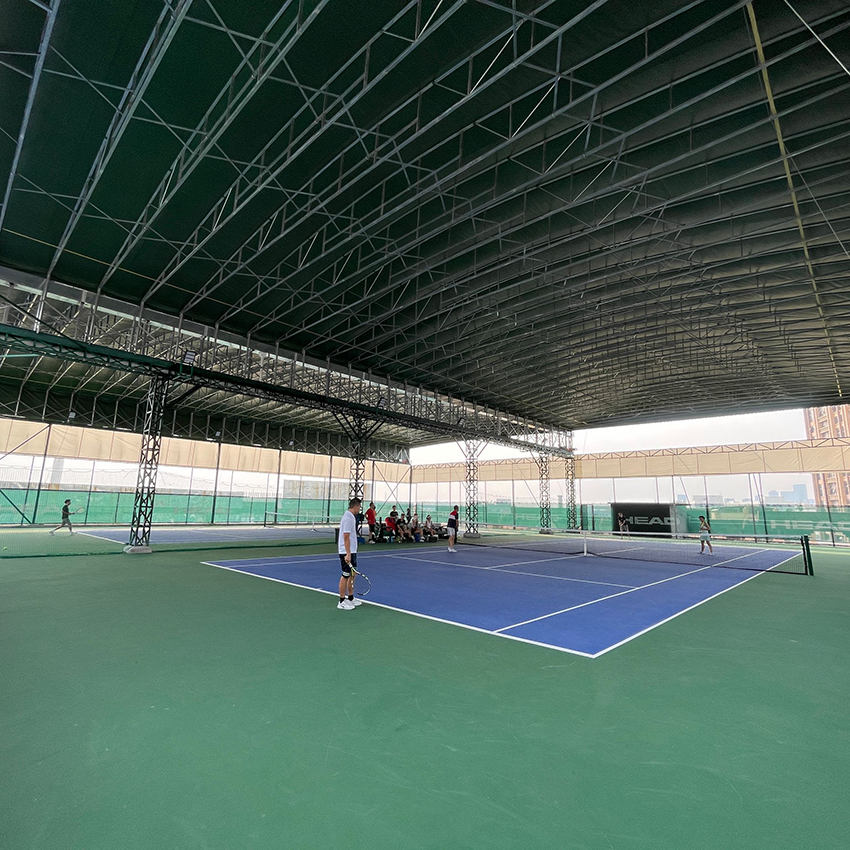 Electric Sliding Roof System for Padel & Tennis Courts | All-Weather Protection - Image 4