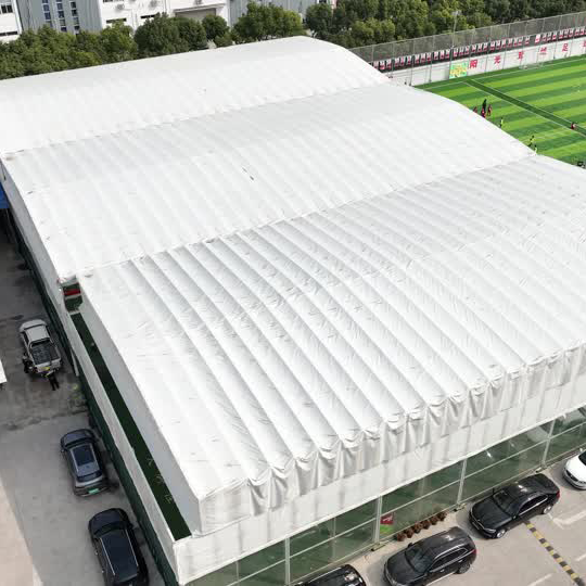 Electric retractable canopy for the stadium factory direct sales - All-Weather Motorized Sports Roof System - Image 3