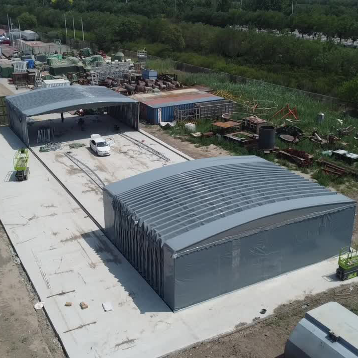 Warehouse electric canopy-
