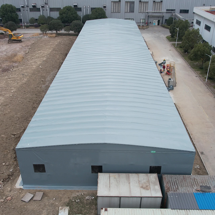 Warehouse canopy