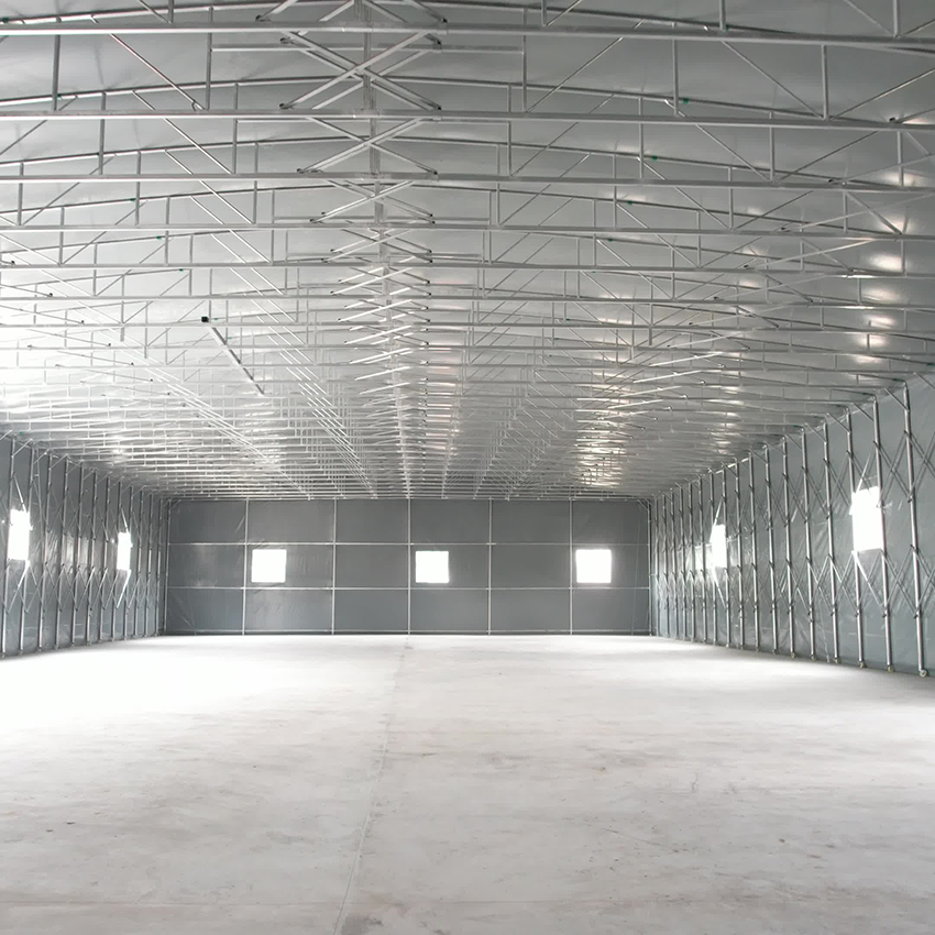 Warehouse canopy