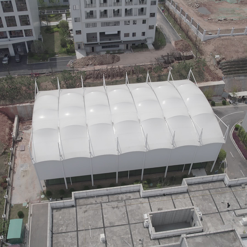 Outdoor Sports Court Membrane Structure | Tensile Fabric Canopy Manufacturer - Image 4