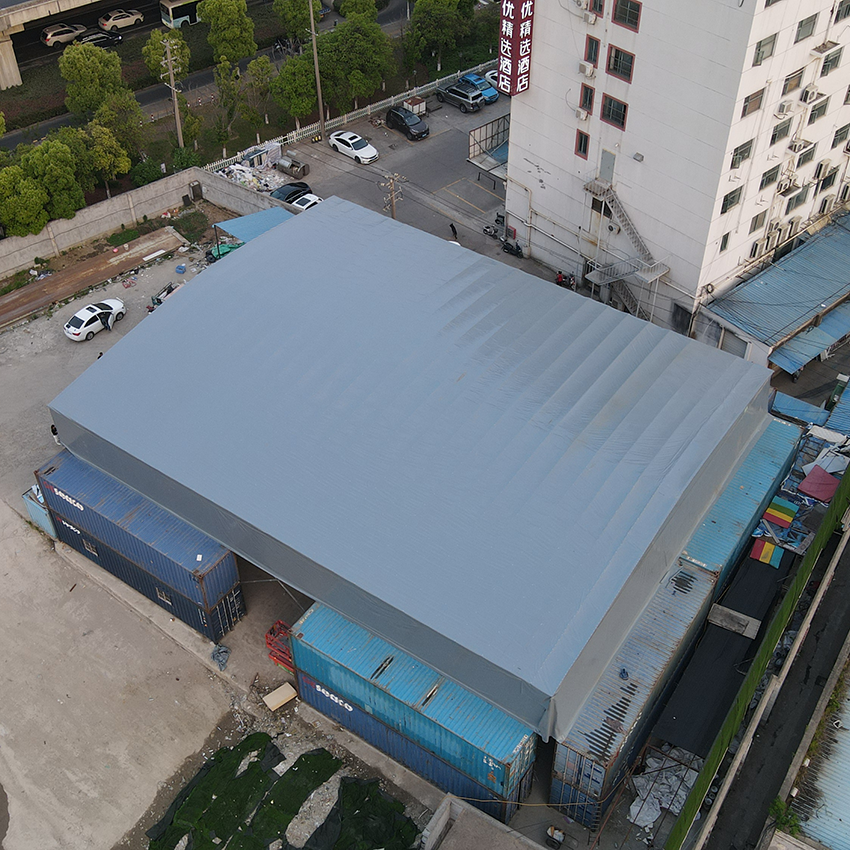 Electric Retractable Warehouse Awning-03