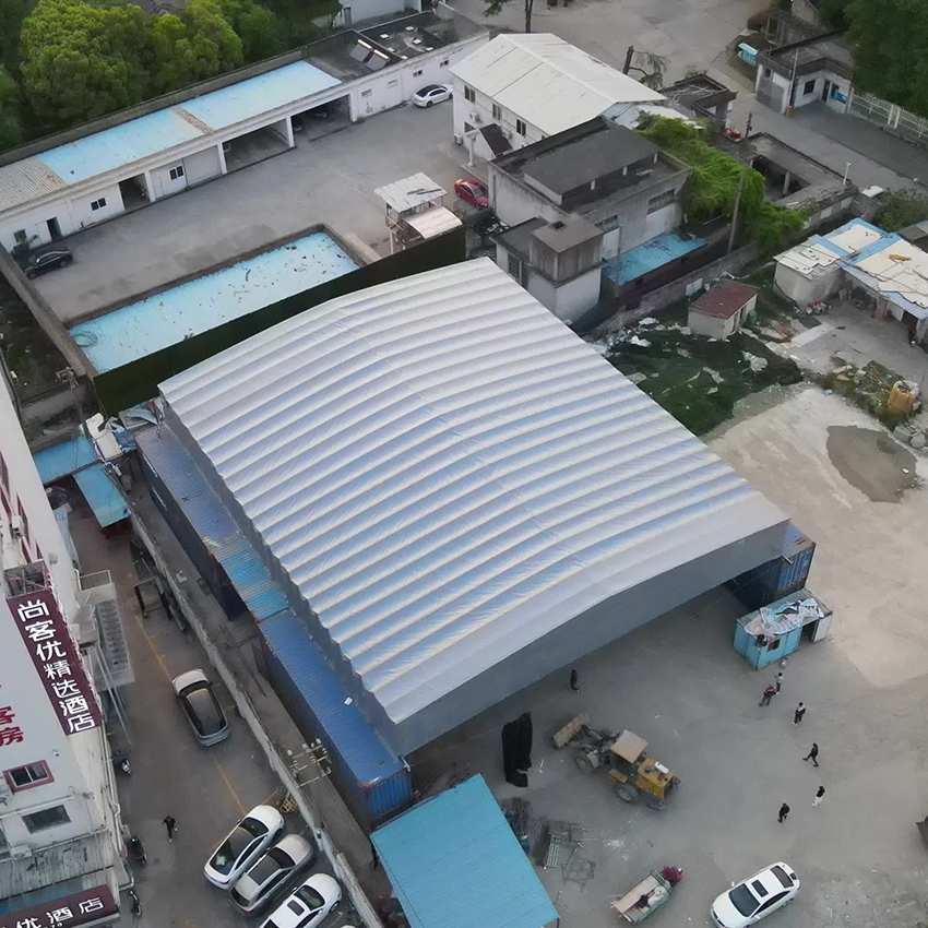 Electric Retractable Warehouse Awning-04
